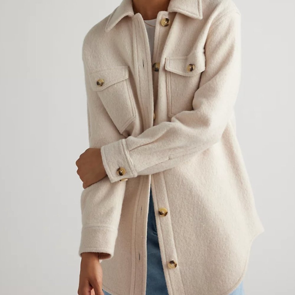 The Ganna™ Shirt Jacket Merino-wool shacket